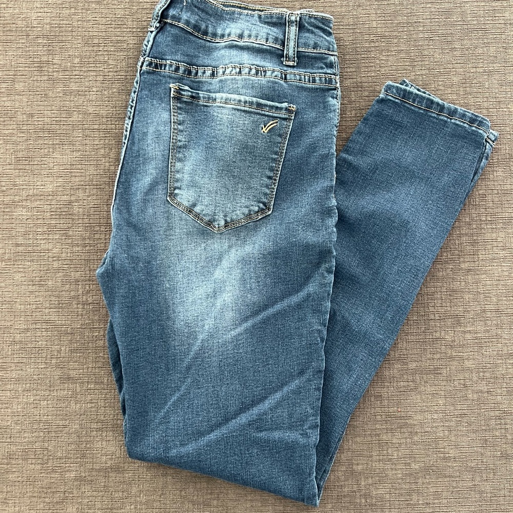 William Rast Perfect Skinny Jeans Size 29 Medium Wash - Picture 7 of 8